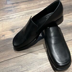 Franco Sarto Bocca Women’s Black Loafers NWOT